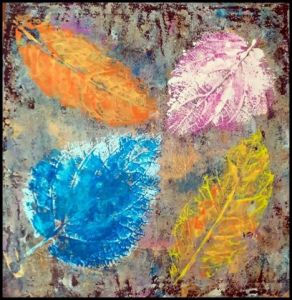 Peinture de ANTOINE MELLADO: Eclats de lumière, feuille 5