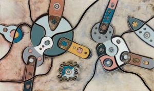 Peinture de Andrea Benetti: Laguna di Venezia