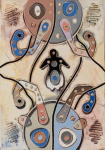 Peinture de Andrea Benetti: Cameo