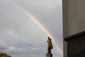 Photo de Doriane Metz: Arc en ciel place du Trocadéro I