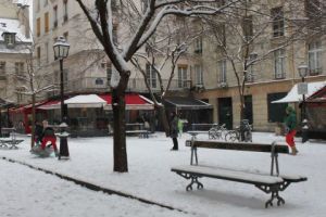 Photo de Doriane Metz: Jeux d'hiver Place Sainte-Catherine