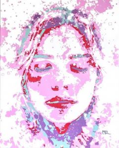 Peinture de Michel Lheureux: Snowflakes and Silence