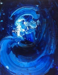 Peinture de Jean-Philippe ESTEBENET: La révélation du warlock