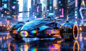 Art_numerique de Corbu Pierre: Car Quantum 01