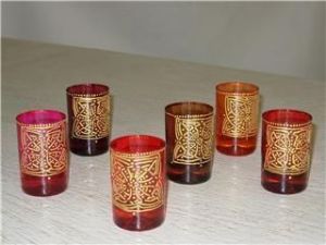 Peinture de Karen Marchand: 6 verres