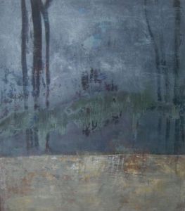 Peinture de Anik Karadjian: sous bois