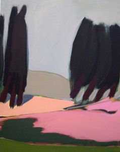 Peinture de dorothee sadowski: CYPRES