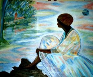 Peinture de sylvie nevo: REVERIE