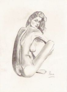 Dessin de paradisianna: Nue