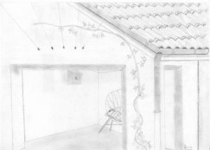 Dessin de paradisianna: Maison