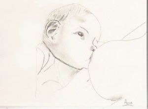 Dessin de paradisianna: Allaitement
