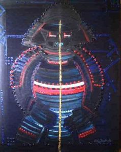 Peinture de Gilles BIOTTI: Samourai