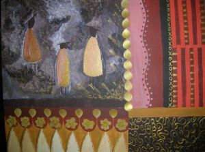 Peinture de Emmanuelle DUVAL: touareg