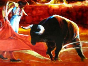 Oeuvre de christine gullace: toréador