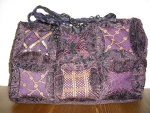 Art_textile de Nicole Pelletier: Sac à main 