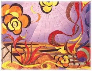 Art_textile de anny daprey: ailleurs en soi