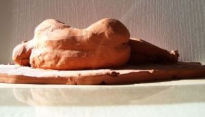 Sculpture de Gines: etude nu masculin