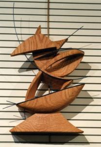 Sculpture de michka: Le Bateau ivre