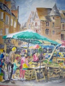 Oeuvre de labordeayral: le marche