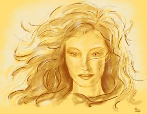 Art_numerique de Corine DARDEL: SOLEIL