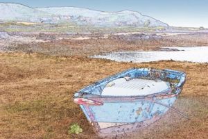 Art_numerique de Herve Belhaire: Barque