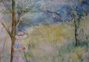 Peinture de IANINA LAGODA: Meditation