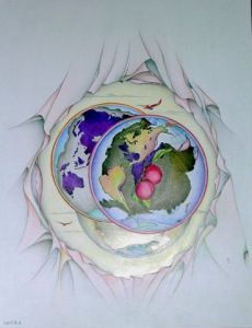 Dessin de Joseph-Marie VINCIGUERRA: D'un monde a l'autre