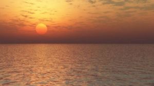 Art_numerique de Cactus42: Soleil couchant