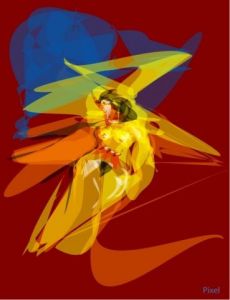 Art_numerique de Eric Martello: Femme