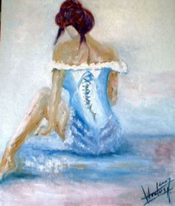 Peinture de Alain Wouters: Bernie