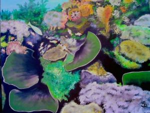 Peinture de JMB: Fonds bleus