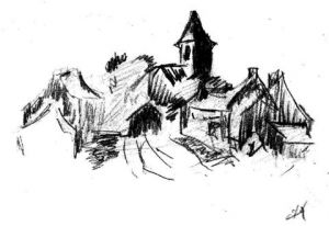 Dessin de JYHEL: HAMEAU