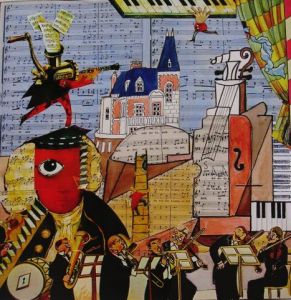 Collage de catherine martin: Musique a Dinard