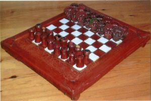 Artisanat de fanny venant: jeu d'echecs