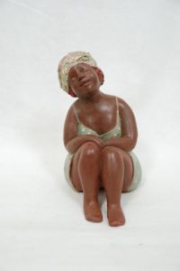 Sculpture de catherine bailey: La Rigolotte