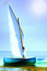 Photo de jean-marcel coulombeau: le bateau et la muse