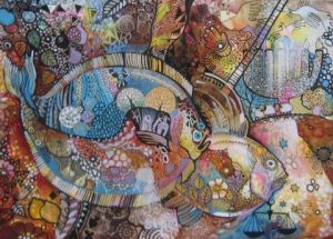 Peinture de OXANA ZAIKA: Bonheur Symbolique