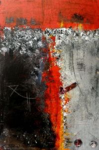 Peinture de Nicolas COTTON: la déchirure