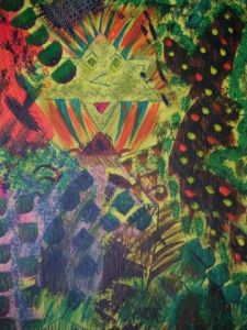 Peinture de Elodie LOUIS: Triangle