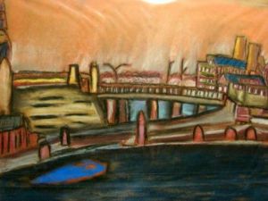 Dessin de KARA: Concarneau entree ville close