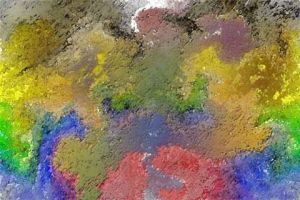 Art_numerique de DAL: Orage en mer