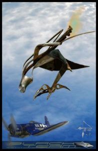 Sculpture de Cedric PONGE: Bec de combat