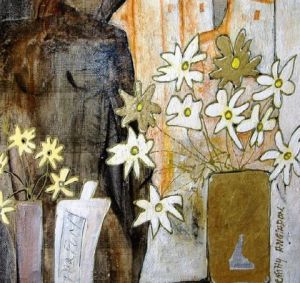 Peinture de cathy angladon: silhouette