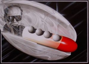 Peinture de christophe durand: Pince Albert II de Monaco