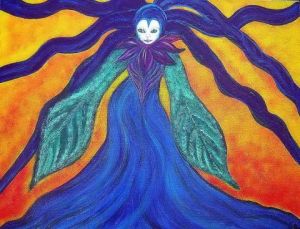 Oeuvre de deborah leulier-bauge: la deesse du temp