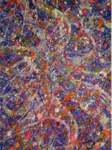 Peinture de bruno dumont: la pieuvre economique n'aime pas la jeunesse reveillee