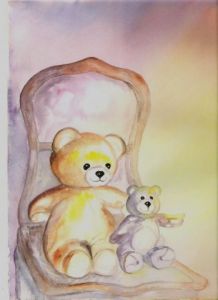 Peinture de Nabou: Dors bien on veille 