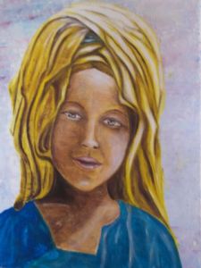 Peinture de danielle: enfant du monde( reproduction partielle pour essaie))