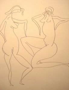 Dessin de BRIGITTE BASPEYRAS: danses 2