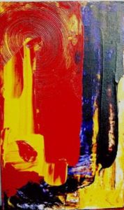 Peinture de Catherine MOURIER: Feu Rouge